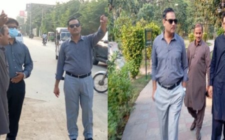 ایم ڈی پی ایچ اے کا دورہ ملتان شہر