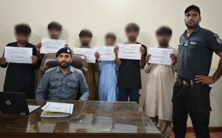 آن لائن فراڈ میں ملوث 6 ملزمان گرفتار