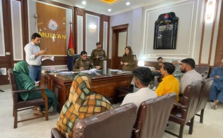 سی پی او ملتان کی کھلی کچہری